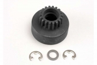 Clutch bell, (22-tooth)/ 5x8x0.5mm fiber washer (2)/ 5mm E-clip