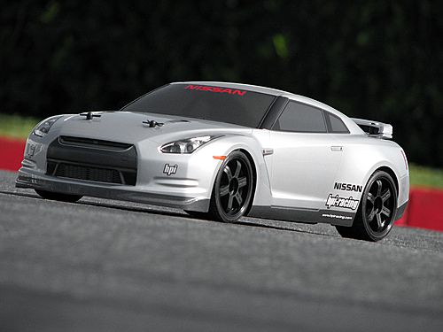 Кузов 1/10 - NISSAN GT-R (R35) (200mm) неокрашен с отражателями