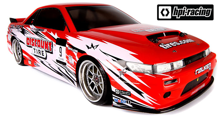 Дрифт 1/10 - E10 NISSAN S-13/DISCOUNT TIRE BODY (NEW) [ E10 DRI