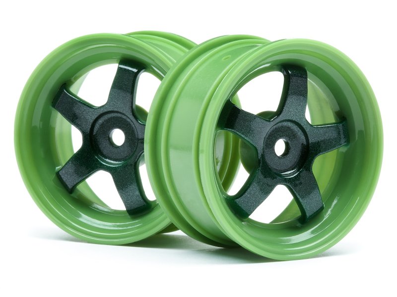 Диски 1/10 - WORK MEISTER S1 GREEN 26мм (0мм/2шт) [ WORK MEISTE
