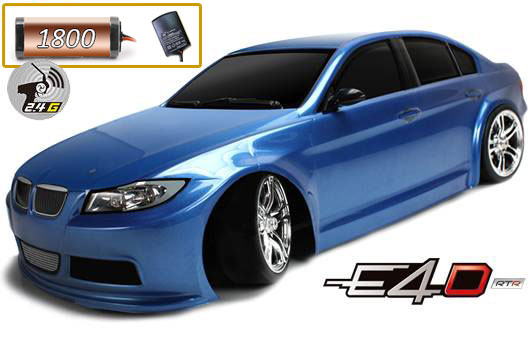 Дрифт 1/10 электро E4D 320 RTR (2.4ГГц, аккумулятор, З.У.) [ 1/