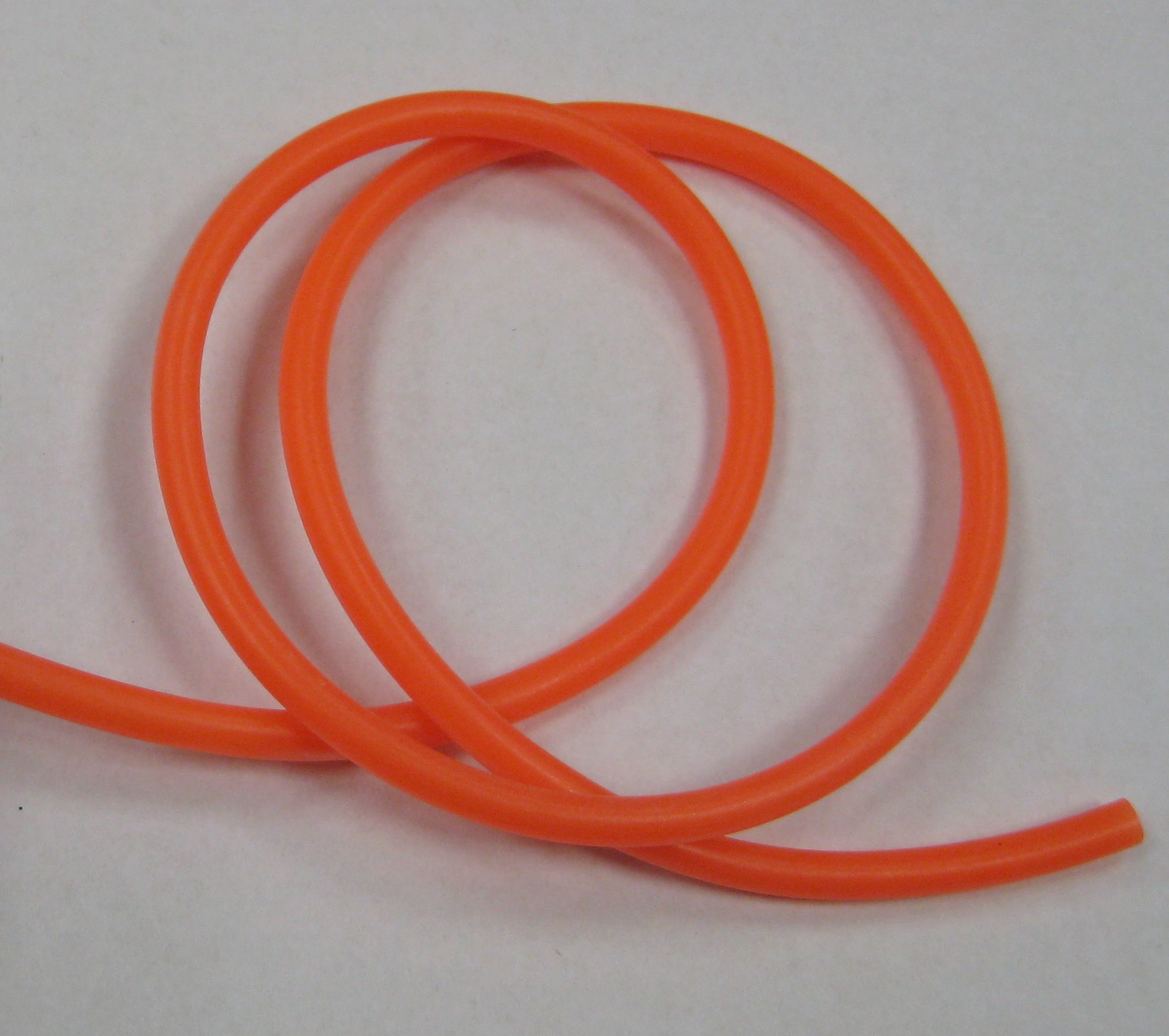 Трубка топливная силиконовая (3,2x6mm, 1 m) Fluo orange [ Super