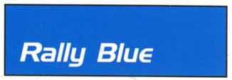 Краска по лексану RALLY BLUE (150мл) SPRAY [ FAST FINISH RALLY