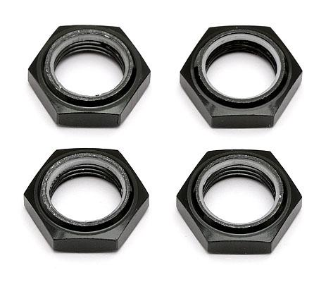Гайки колес 1/8 контрящиеся - Nyloc , black (4шт) [ Nyloc Wheel