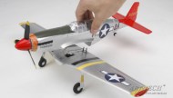 Радиоуправляемый самолет Mini P-51B полный комплект с б/к двигат