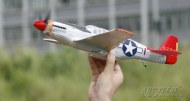 Радиоуправляемый самолет Mini P-51B полный комплект с б/к двигат