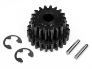 Шестерня КПП HD 18-23T (1M) с крепежом  [ HD DRIVE GEAR 18-23 TO
