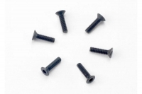 Screws, 2.5x10mm countersunk machine (hex drive) (6)