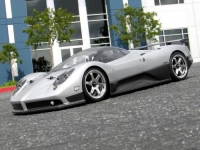 Кузов 1/10 - EU PAGANI ZONDA F (200mm) некрашеный