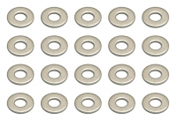 Шайбы, 2.5x6mm (20шт)  [ Washer, 2.5mm ]