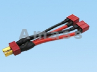 Разветвитель - Deans Ultra Y Harness For Connecting One Battery