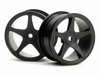 Диски туринг 1/10 - SUPER STAR 26mm BLACK (1MM OFFSET) 2шт  [ SU