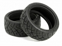 Шины туринг 1/10 - X PATTERN RADIAL 26MM (D COMPOUND) 2шт  [ X P