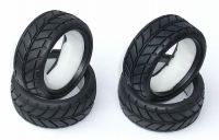 Шины туринг 1/10 (4шт) +вставки  [ TC Tires and Inserts ]