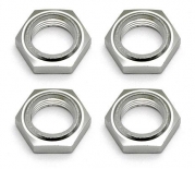 Гайки колес 1/8 контрящиеся - Nyloc , silver (4шт)  [ Nyloc Whee