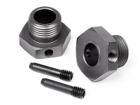 Адаптеры колесные - 17mm (2шт) с фиксаторами  [ Wheel Hex 17mm (
