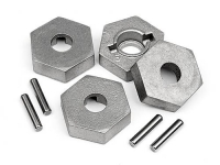 Хабы колес 17mm (4шт) с пинами  [ 17mm Hex and Pin Set (4pcs) ]